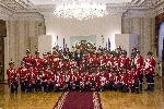 Президентът Румен Радев се срещна с млади гвардейци от Плевен