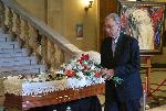 София – Поклонение пред тленните останки на Светлин Русев