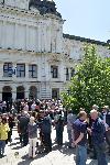 София – Поклонение пред тленните останки на Светлин Русев