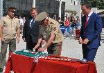 Бургас - Сформиране на гвардейска част в гимназия по електротехника и електроника