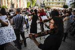 Музикантите от БНР излязоха на пореден протест