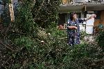 Тайфун е отнесъл покриви на къщи в село Куманово