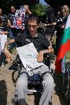 Варна - Протест на хора с увреждания
