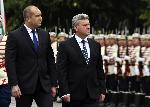 Президентът на Македония Георге Иванов пристигна на официално посещение у нас