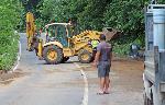 Проход Шипка - Пропаднало пътно платно