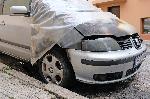 Благоевград - Опожарен автомобил "Сеат"