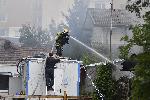Пожар гори в столичния квартал "Връбница"