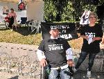 Силистра - Протест на майки на деца с увреждания