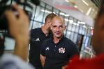 София - Пристигане на футболистите на ЦСКА