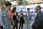 София – Протест на служители в БНР пред сградата на радиото