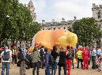 Лондон - Протест с шестметрова кукла на Бебе Тръмп