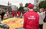 Лондон - Протест с шестметрова кукла на Бебе Тръмп
