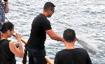 Созопол - Ритуал по разпръсване на праха на Божидар Димитров