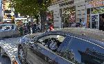 София - Катастрофа на автомобил във витрина на магазин