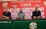 Пресконференция на ЦСКА преди мача с Копенхаген