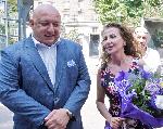 София - Откриване на фото изложбата "Златните момичета" пред Народния театър