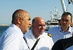 Созопол - Среща на министър-председателя с водолазния екип