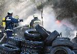 София – Пожар от автомобилни гуми
