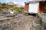 Свлачище в Бургас застрашава къщите в района