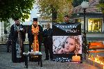 Стара Загора - Бдение в памет на убитата журналистка Виктория Маринова