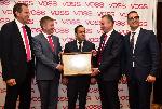София - Връчване Удостоверение за предварителна административна помощ на VOSS Automotive България