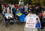 Родителите на деца с увреждания отново излязоха на протест във Варна