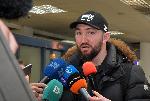 София – Пристигане на боксьорите за световната гала в „Арена Армеец”