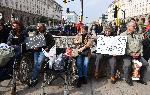София - Протест на майки на деца с увреждания