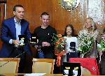 Бургас - Награждаване на младежите - олимпийски шампиони по акробатика