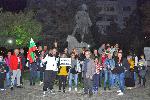 Протестиращи в Хасково се обявиха "Срещу безчинствата в държавата"