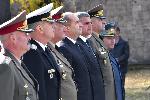 Президентът Румен Радев на панахидата за Мъжка Задушница пред Военния мавзолей-костница в София