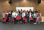 Футболисти на ЦСКА и Левски наградиха деца по програмата "Децата и футболът"