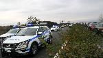 Стотина протестиращи с автомобили блокираха Бургас