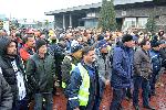 Варна - Протест на пристанищни работници