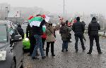 Протест блокира за кратко движението към Дунав мост в Русе