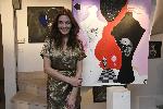 Актрисата Диана Димитрова откри четвъртата си изложба