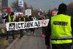 Бургас - Национален протест срещу бедността и скъпите горива
