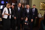 София - Президентът на празника Ханука