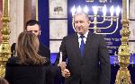 София - Президентът на празника Ханука