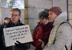 София - Протест на столичани срещу мръсния въздух пред МОСВ