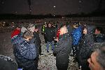 София - Чистене на терена на стадиона