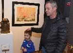 София – Откриване изложбата "Пейзажът в акварела и главата в скулптурата" в галерия "Сан Стефано"