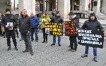 Бургас - Протест пред Съдебната палата