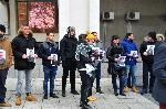 Бургас - Протест пред Съдебната палата