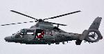 Дядо Коледа пристигна с боен хеликоптер във Варна