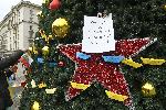 София - Протест срещу задържаните украиски моряци