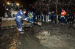 СОФИЯ - Избила бетонова пяна от строежа на метрото
