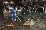 СОФИЯ - Избила бетонова пяна от строежа на метрото