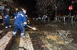 СОФИЯ - Избила бетонова пяна от строежа на метрото