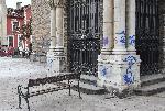 София - Графити върху църква